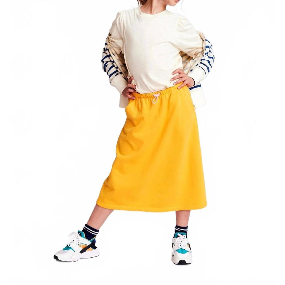 NEW AO76 kids pal skirt in yellow